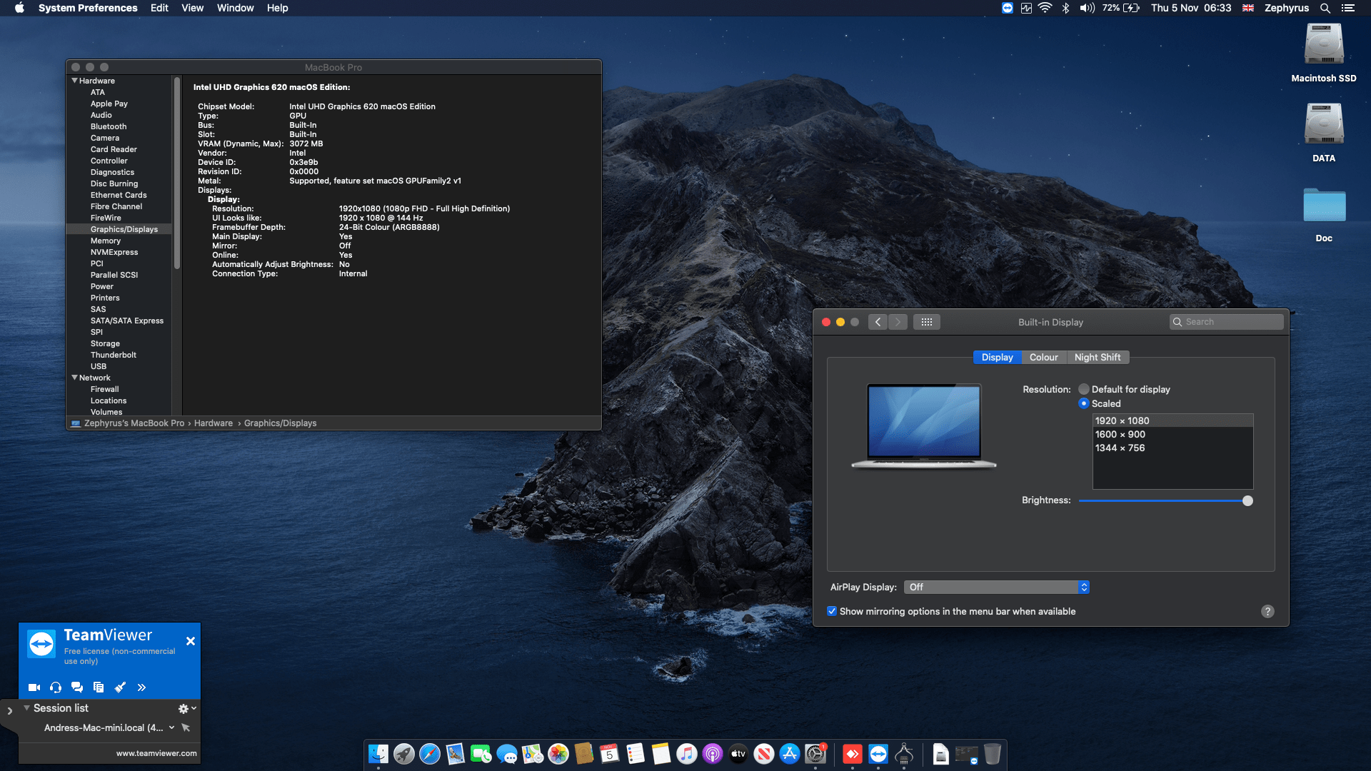 Dell Alienware M15 R2 [CoffeeLake   Intel UHD 630 + I2C] OpenCore 7